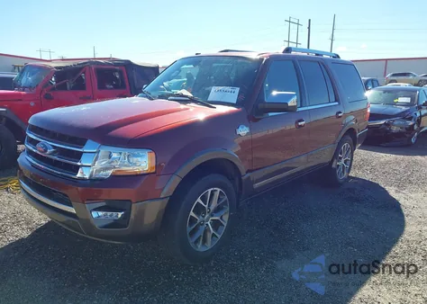 2017 Ford Expedition King Ranch из США, поврежденный, VIN 1FMJU1HT6HEA43748